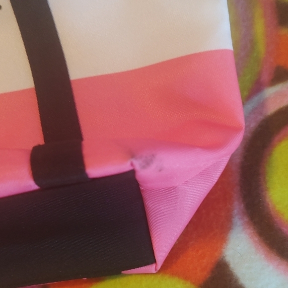 Kate Spade Pink and Red Color-Block Tote - Picture 7 of 7